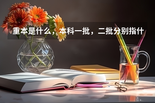 重本是什么，本科一批，二批分别指什么？
