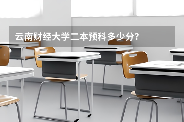 云南财经大学二本预科多少分？