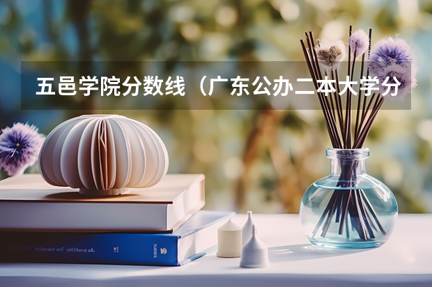 五邑学院分数线（广东公办二本大学分数线）