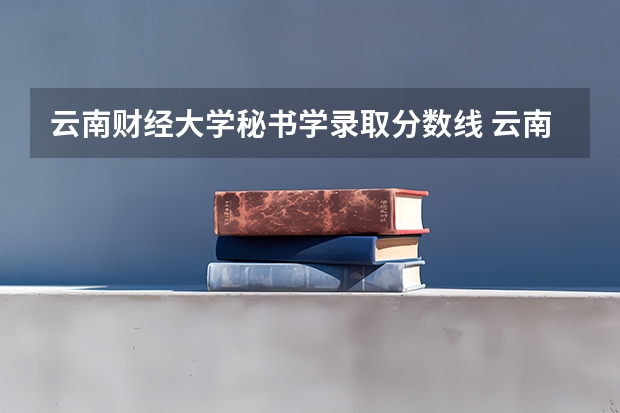 云南财经大学秘书学录取分数线 云南各大学录取分数线