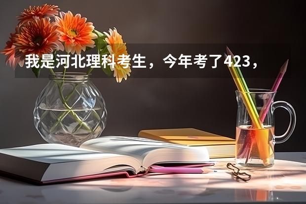 我是河北理科考生，今年考了423，可以报考兰州石化吗