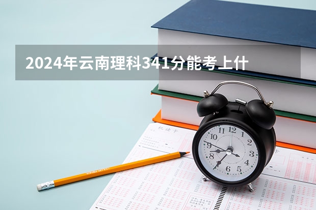 2024年云南理科341分能考上什么大学？