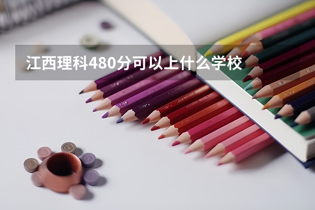 江西理科480分可以上什么学校