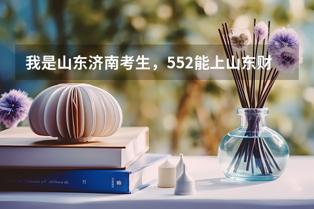 我是山东济南考生，552能上山东财政学院吗？上什么专业好？