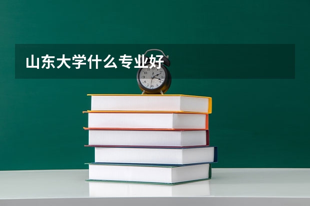 山东大学什么专业好