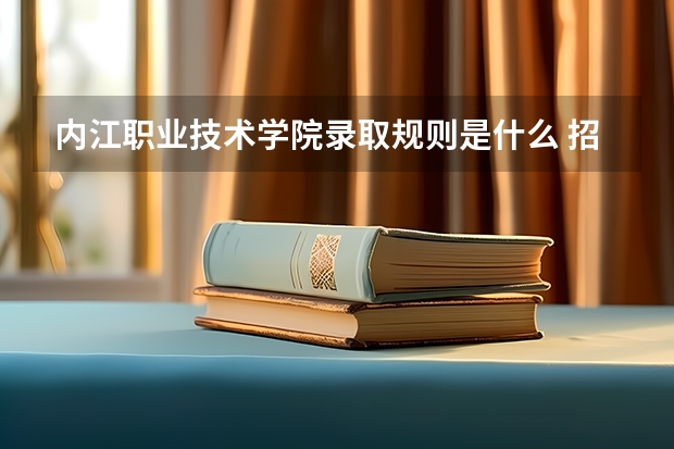 内江职业技术学院录取规则是什么 招生计划如何