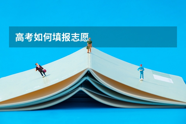 高考如何填报志愿