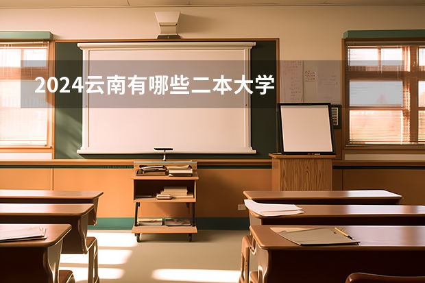 2024云南有哪些二本大学