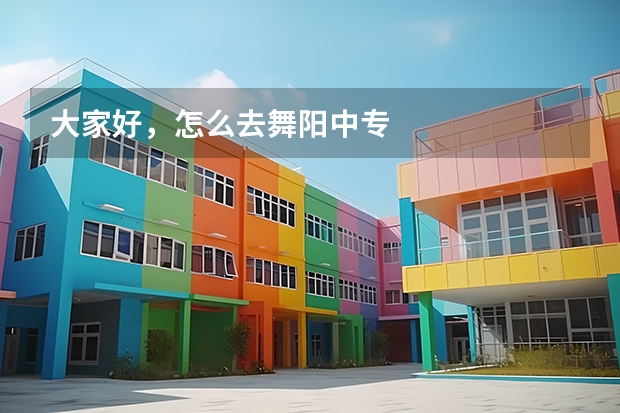 大家好，怎么去舞阳中专