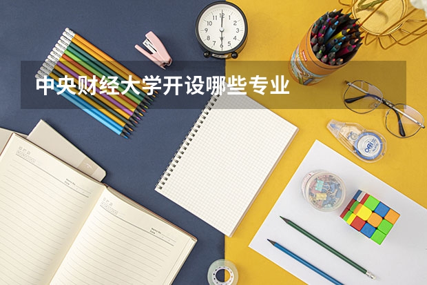 中央财经大学开设哪些专业