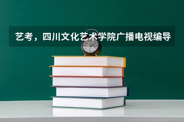 艺考，四川文化艺术学院广播电视编导及格线是多少