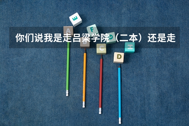 你们说我是走吕梁学院（二本）还是走太原商务（三本） 好三本和差二本选哪个
