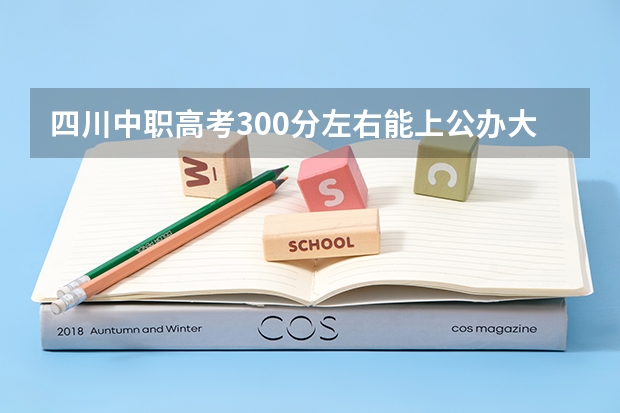 四川中职高考300分左右能上公办大专吗