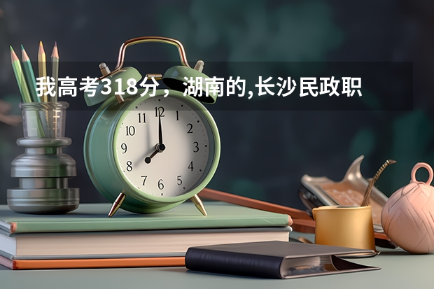 我高考318分，湖南的,长沙民政职业技术学院，能进吗