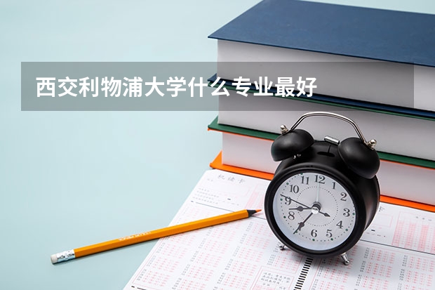 西交利物浦大学什么专业最好