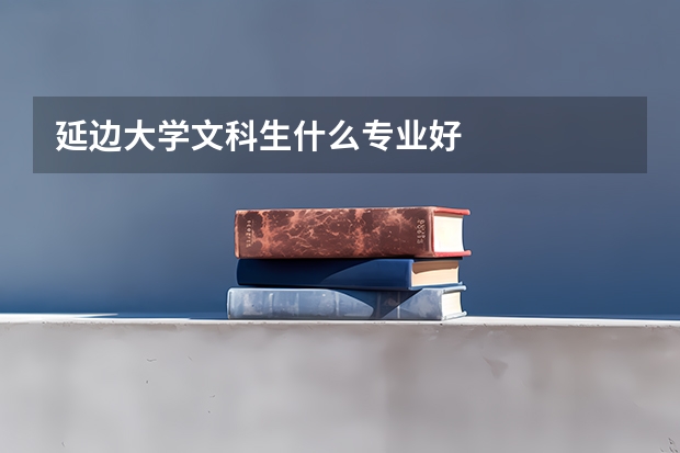 延边大学文科生什么专业好