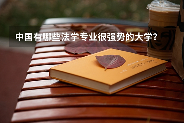 中国有哪些法学专业很强势的大学？