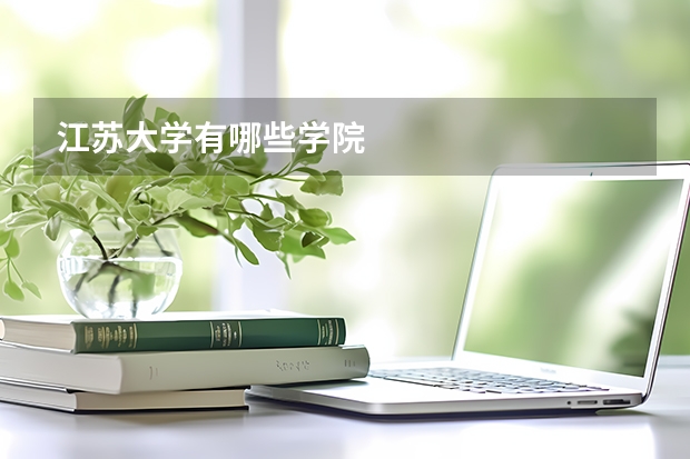 江苏大学有哪些学院