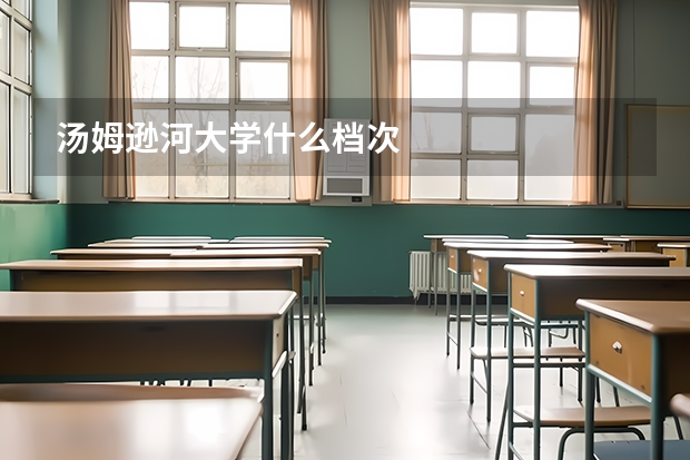 汤姆逊河大学什么档次