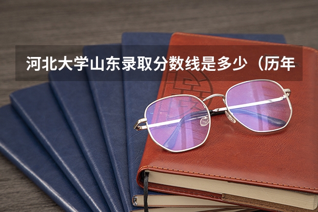 河北大学山东录取分数线是多少（历年招生人数一览）