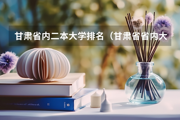 甘肃省内二本大学排名（甘肃省省内大学排名）