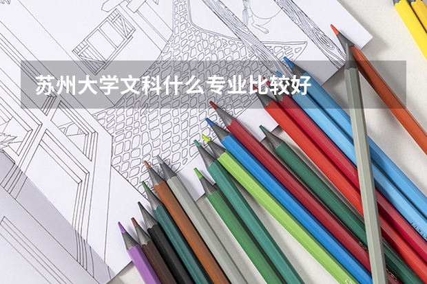 苏州大学文科什么专业比较好