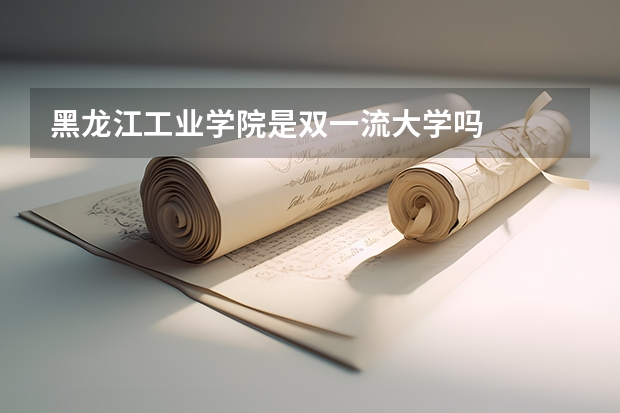 黑龙江工业学院是双一流大学吗