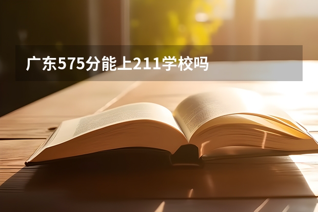 广东575分能上211学校吗