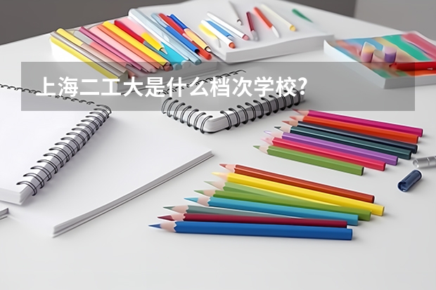 上海二工大是什么档次学校?
