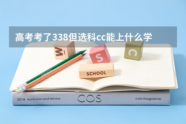 高考考了338但选科cc能上什么学校