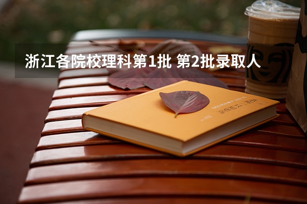浙江各院校理科第1批 第2批录取人数数据（浙江万里学院是几本??）