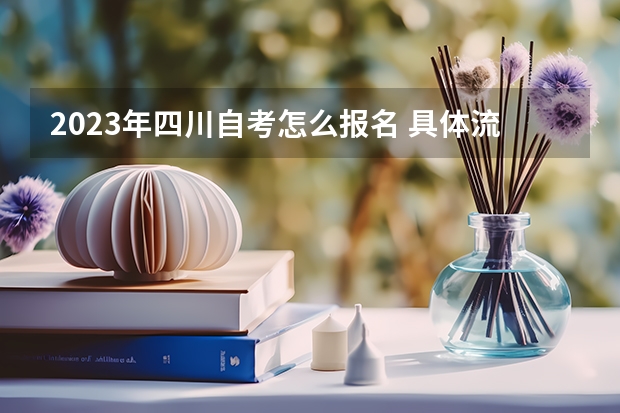 2023年四川自考怎么报名 具体流程是什么？