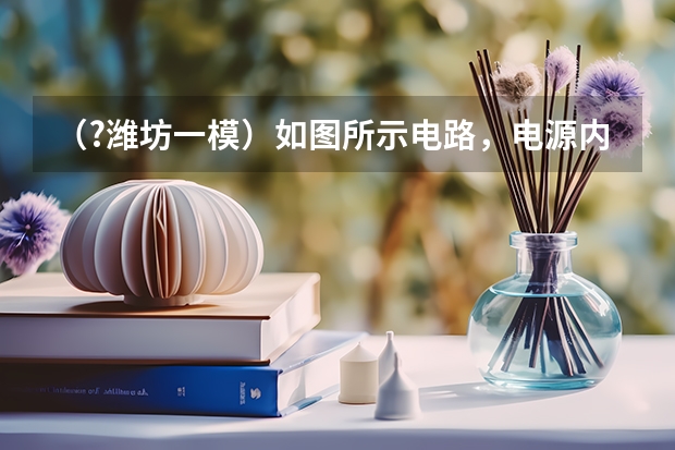 （?潍坊一模）如图所示电路，电源内阻不能忽略，R的阻值小于变阻器的总电阻，开始时滑动变阻器的滑片（2023潍坊一模分数线）