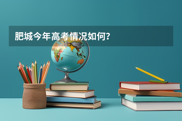 肥城今年高考情况如何？